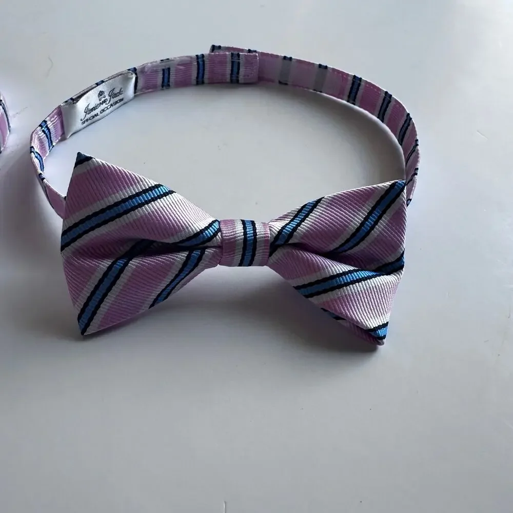 Janie and Jack Bow Tie Bundle for Brothers - Blue & Yellow